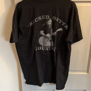 Jamey Johnson concert T-shirt. XL. Locked out of country. EUC.